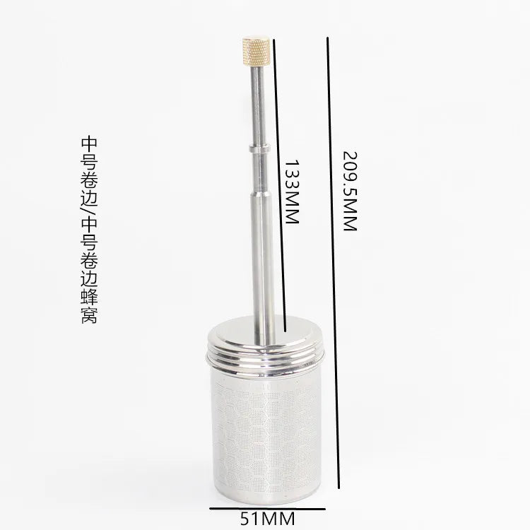 Coffee Latte Tea Portable Pressing Release Mixer Tools Reusable Travel Coffee Release Device for Kitchens Restaurants Bars