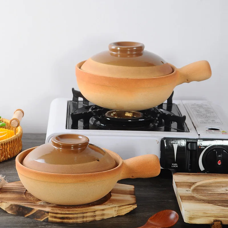 Casserole Dish Special High Temperature Resistant Belt Little Pan Rice Noodles Pot