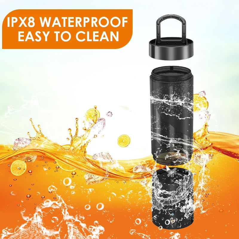 Portable Mixer Fresh Juicer Electric Mini Portable Blender For Smoothie and Shakes Multifunction Juice Maker Machine For Kitchen