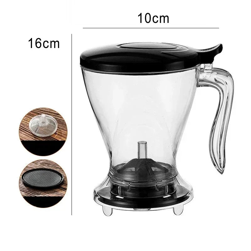 Large-capacity Coffee Filter Cup Tea Infuser Reusable Hand Brew Drip Coffee Tool Tea Tools with Lid Espresso Pot  Ice Drinkware
