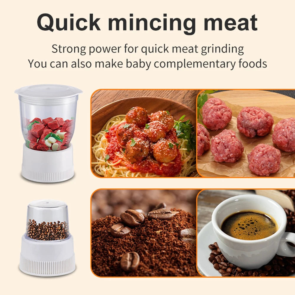 4-in-1 Multi-Purpose Electric Juicer Soybean Grinder Portable with High Juice Yield and Easy To Clean