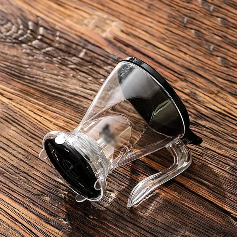 Large-capacity Coffee Filter Cup Tea Infuser Reusable Hand Brew Drip Coffee Tool Tea Tools with Lid Espresso Pot  Ice Drinkware