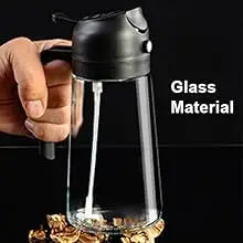 Kitchen Oil Spray Bottle Cooking Olive Oil Sprayer 200/300/500ML Pneumatic Spray Bottle Fitness Barbecue Spray Oil Dispenser