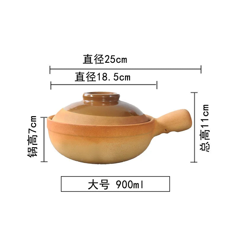 Casserole Dish Special High Temperature Resistant Belt Little Pan Rice Noodles Pot
