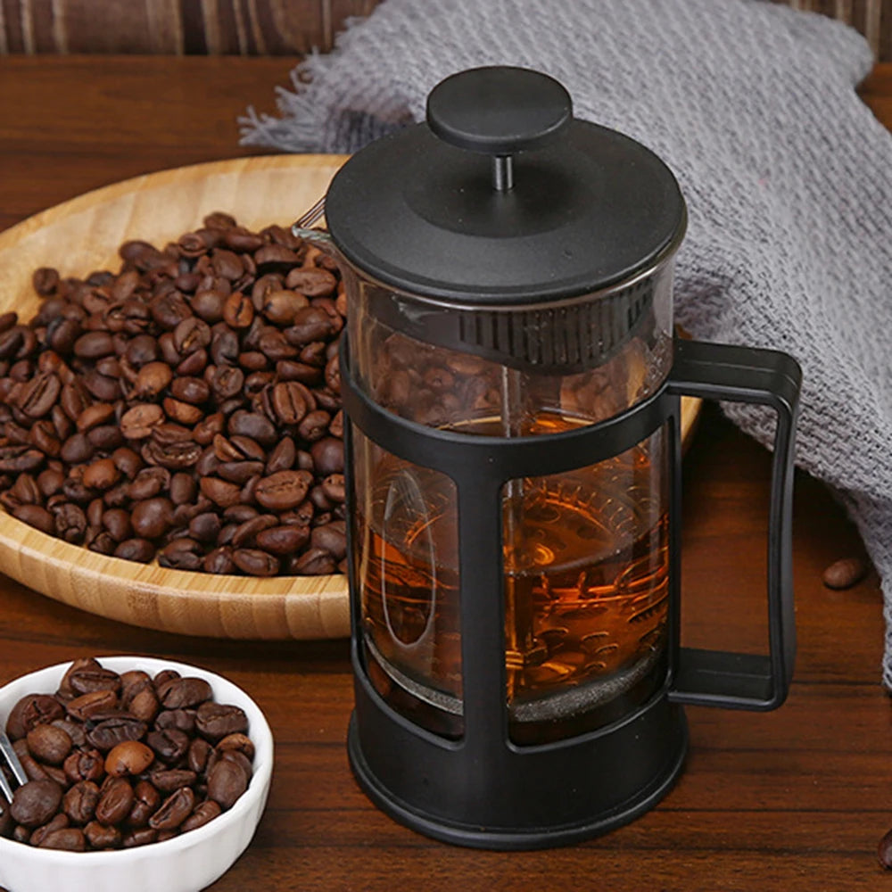 Tea Coffee Brewer Stainless Steel  with Filter Heat-Resistant Anti-Rust Multifunctional with Handle Tea Maker for Making Coffee