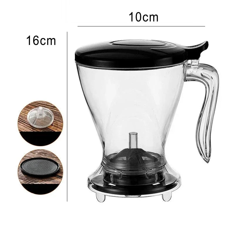 Large-capacity Coffee Filter Cup Tea Infuser Reusable Hand Brew Drip Coffee Tool Tea Tools with Lid Espresso Pot  Ice Drinkware