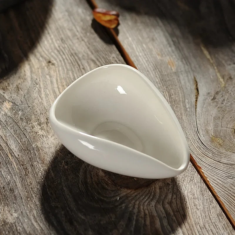 coffee and tea tools ceramic tea scoops ceramic accessories chinese kung fu tea set