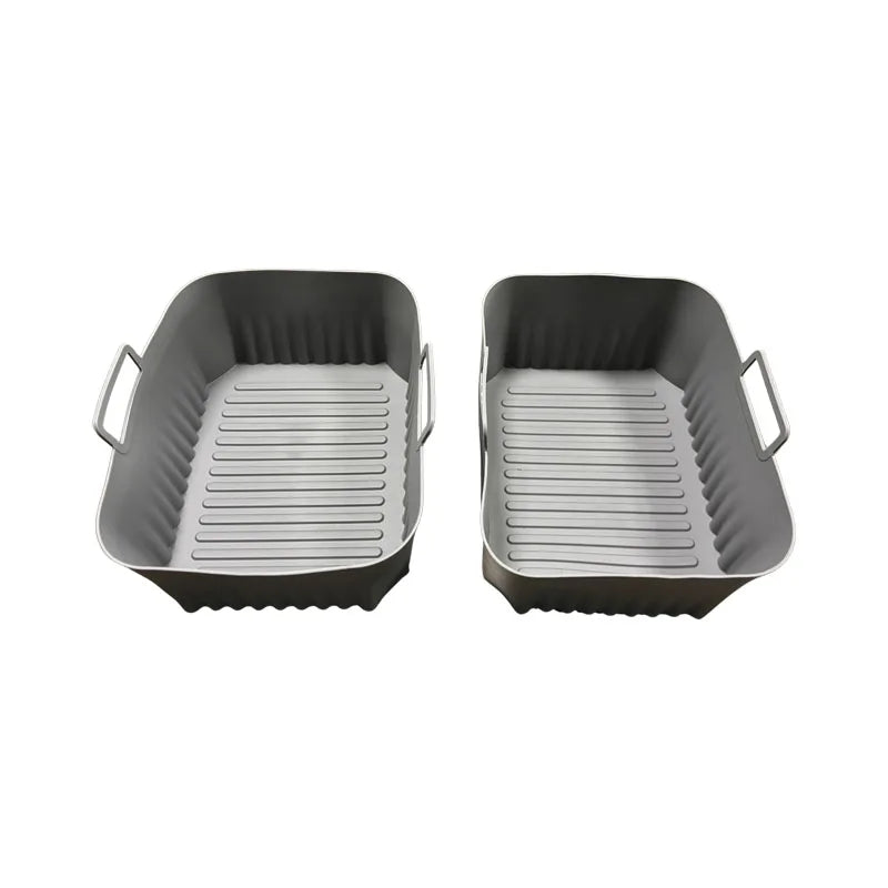 Silicone Air Fryer Tray Silicone Mold For Ninja DZ071/AF500UK Air Fryer Basket Replacement Dishwasher Safe Air Fryer Liners