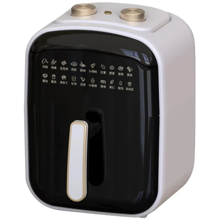 2025 6L air fryer large capacity multifunctional air fryer fully automatic all-in-one machine square oil-free Quick Bake Fryer
