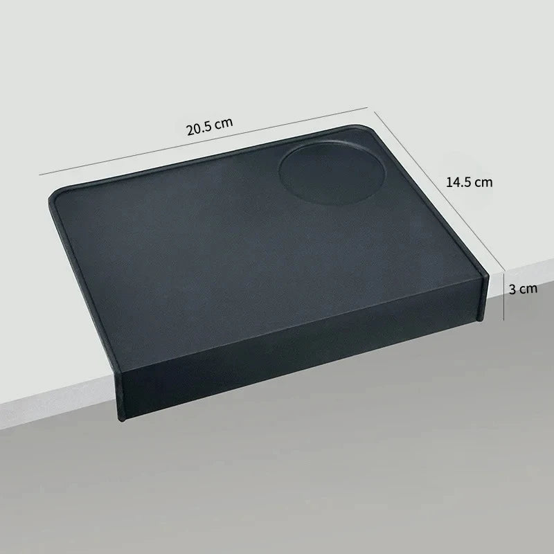 Coffee Tamper Mat Pad Anti Skid Tamper Mat Barista Coffeeware Tamping Tools Barista Espresso Tampering Holder Corner Cushion Pad
