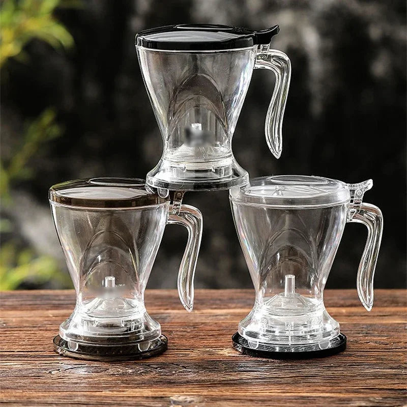 Large-capacity Coffee Filter Cup Tea Infuser Reusable Hand Brew Drip Coffee Tool Tea Tools with Lid Espresso Pot  Ice Drinkware