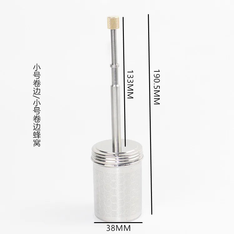 Coffee Latte Tea Portable Pressing Release Mixer Tools Reusable Travel Coffee Release Device for Kitchens Restaurants Bars