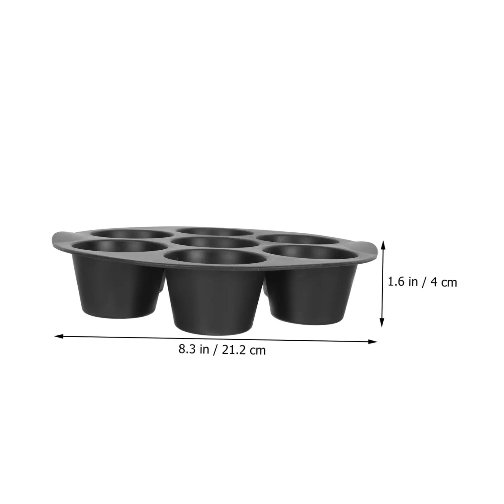7 Cups Airfryer Silicone Muffin Pan Cupcake Mold for 3.5 to 5.8 L Air Fryer Accessories Non Stick Mini Cake Mould
