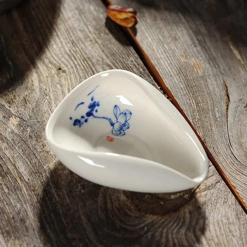 coffee and tea tools ceramic tea scoops ceramic accessories chinese kung fu tea set