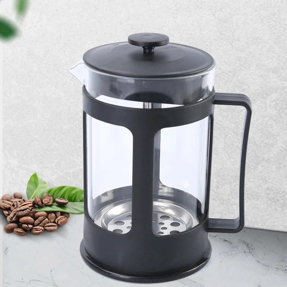 Tea Coffee Brewer Stainless Steel  with Filter Heat-Resistant Anti-Rust Multifunctional with Handle Tea Maker for Making Coffee