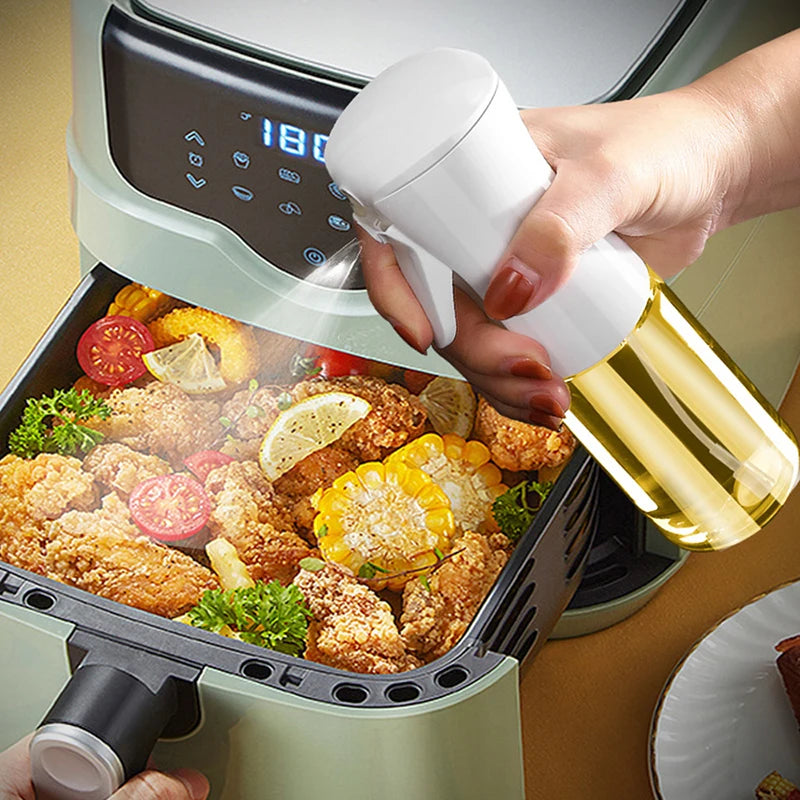 200/300/500ml Oil Spray Bottle BBQ Cooking Olive Oil Sprayer Kitchen Baking Oil Spray Empty Bottle Vinegar Bottle Oil Dispenser