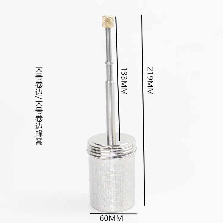 Coffee Latte Tea Portable Pressing Release Mixer Tools Reusable Travel Coffee Release Device for Kitchens Restaurants Bars
