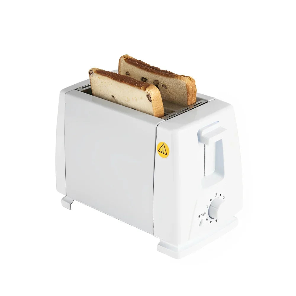 Toaster 1PC Stainless Steel Toaster Oven Double Sided Bake Heated Toast Sandwich Home Automatic Breakfast Machine