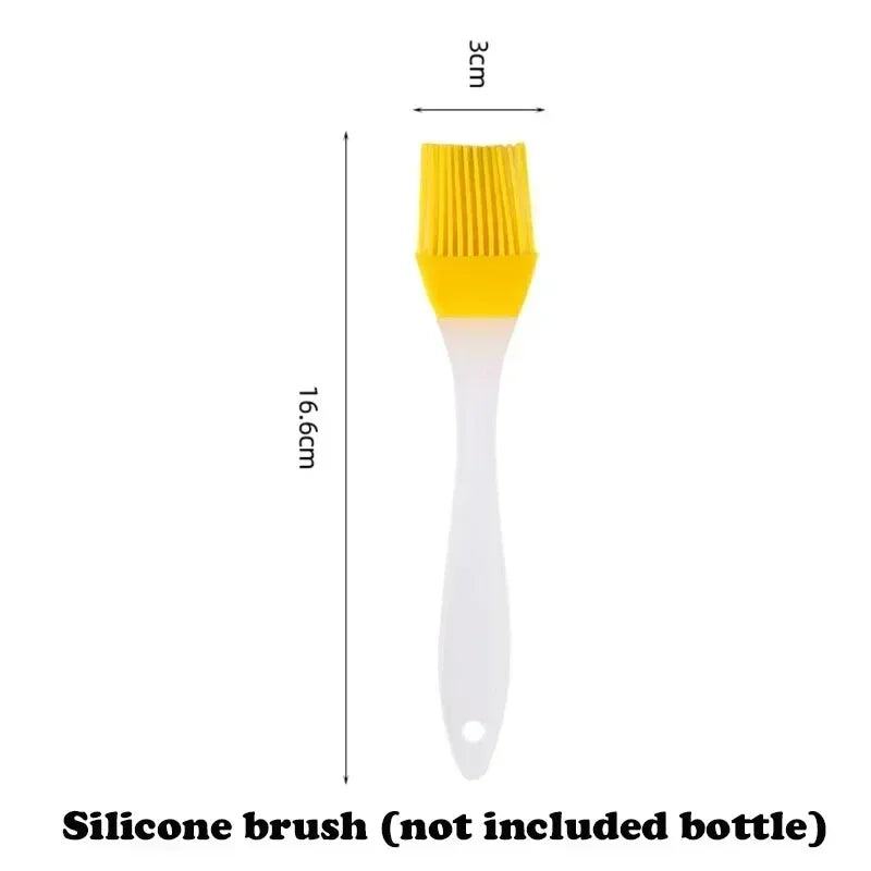 Kitchen Oil Spray Bottle Cooking Olive Oil Sprayer 200/300/500ML Pneumatic Spray Bottle Fitness Barbecue Spray Oil Dispenser