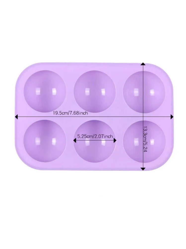 Semi Sphere Silicone Baking Mold for Baking 3D Bakeware Chocolate Half Ball Sphere Mold Cupcake Pan Cake DIY Muffin Kitchen Tool