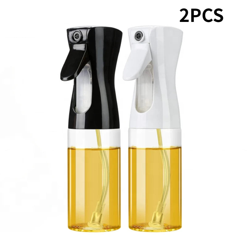 Kitchen Oil Spray Bottle Cooking Olive Oil Sprayer 200/300/500ML Pneumatic Spray Bottle Fitness Barbecue Spray Oil Dispenser