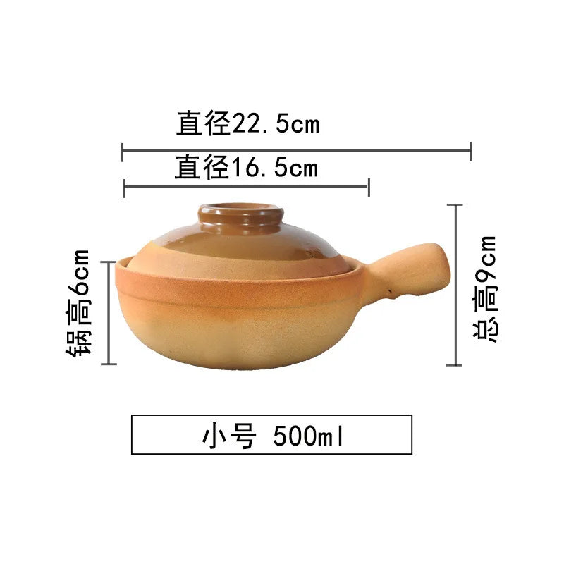 Casserole Dish Special High Temperature Resistant Belt Little Pan Rice Noodles Pot