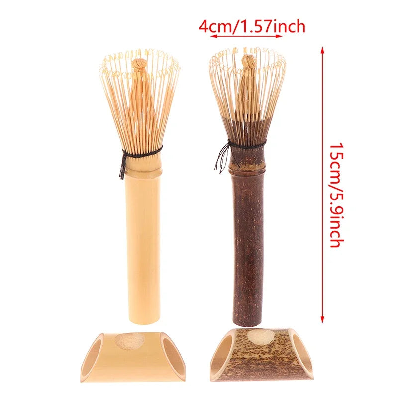 Tea Whisk Ceremony Bamboo Matcha Practical Powder Whisk Coffee Green Tea Brush Chasen Tool Grinder Brushes Tea Tools