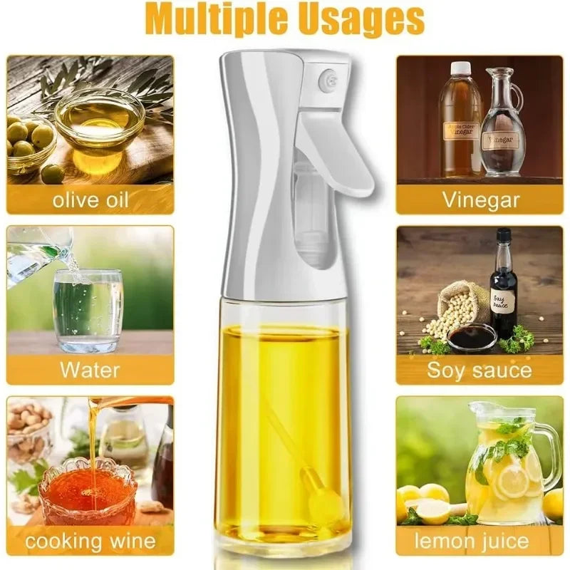 Kitchen Oil Atomiser, Olive Oil Spray Bottle,Sprayer for Cooking, Outdoor Grilling,Sprays Cooking Sauces and Vinegar Varieties