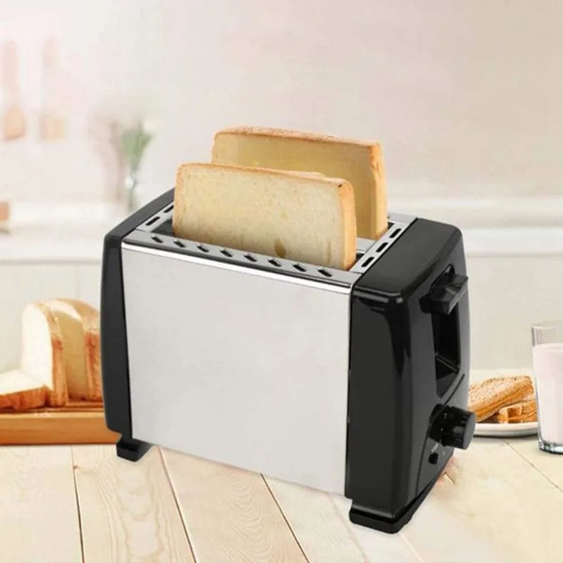 Toaster 2 Stainles Steel Bread Extra Wide Slot Toasters,Electrical Bread Machine for Waffles,One-click Cancel Setting Toaster