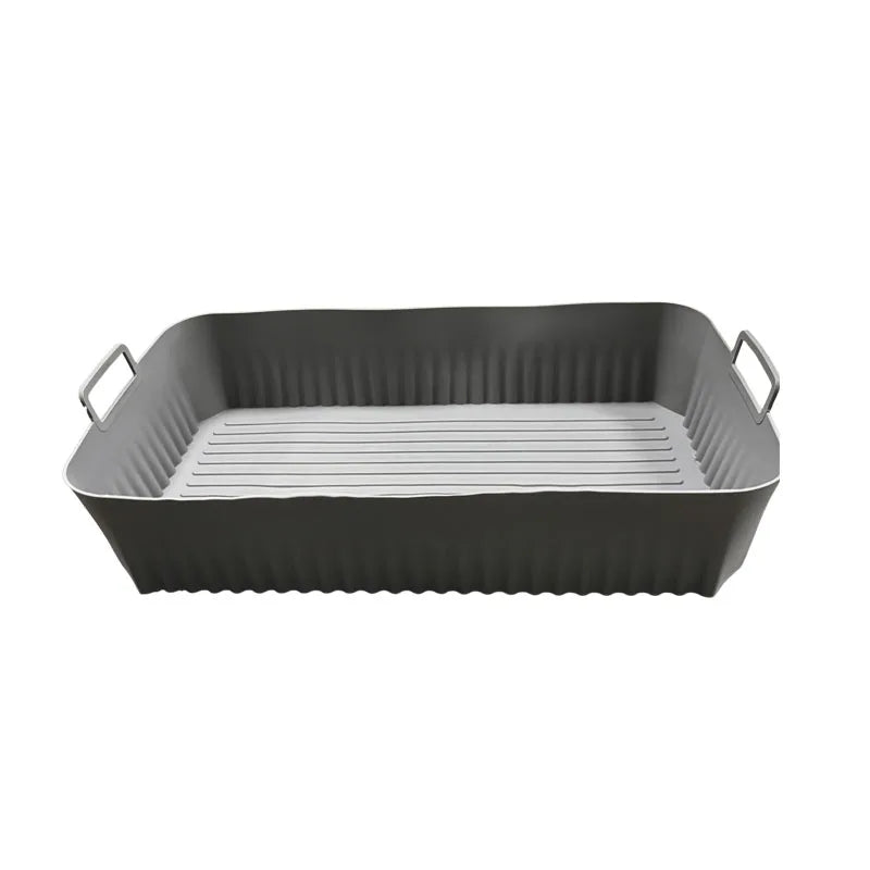 Silicone Air Fryer Tray Silicone Mold For Ninja DZ071/AF500UK Air Fryer Basket Replacement Dishwasher Safe Air Fryer Liners
