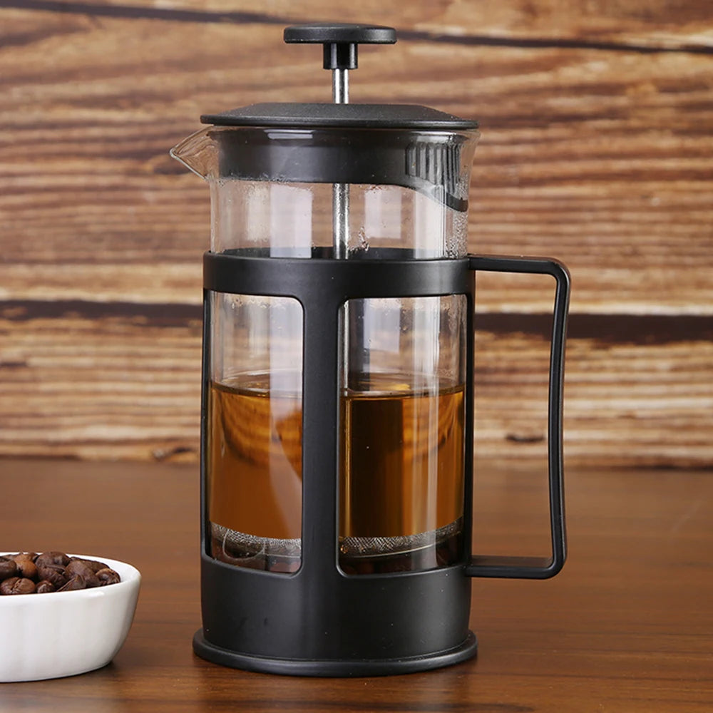Tea Coffee Brewer Stainless Steel  with Filter Heat-Resistant Anti-Rust Multifunctional with Handle Tea Maker for Making Coffee