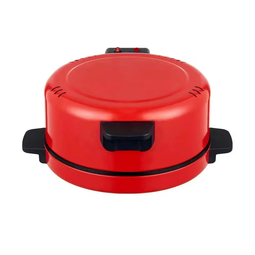 Electric Pizza Maker, Portable Electric Toaster, Stainless Steel Oven, Non-Stick Handle Cold Touch Handle, Toast Steak Bread