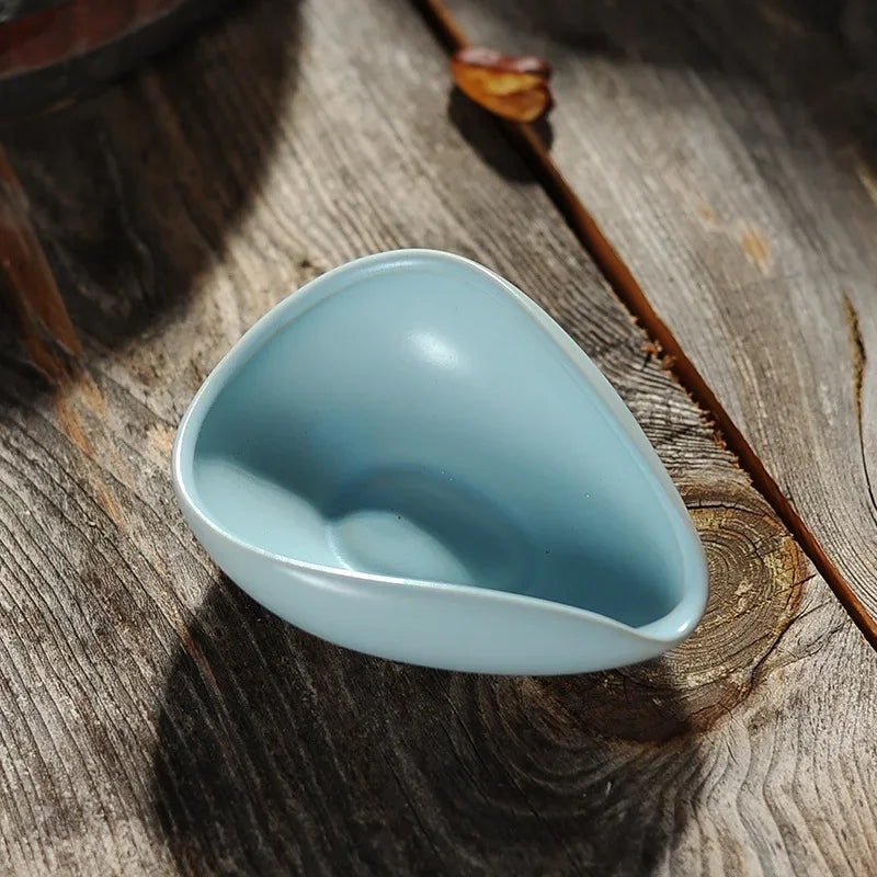 coffee and tea tools ceramic tea scoops ceramic accessories chinese kung fu tea set