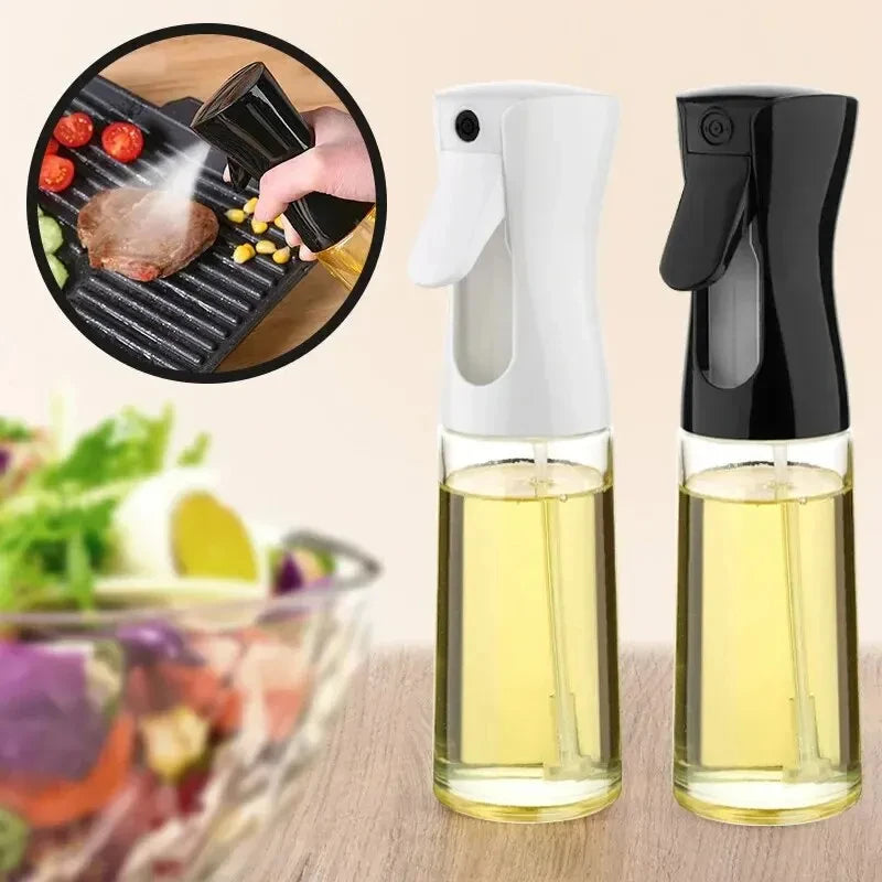 Kitchen Oil Sprayer,Black and White 200ml/300ml/  Oil Bottle Garden Plant Watering Can Spray Bottle Vinegar Bottle Dispenser