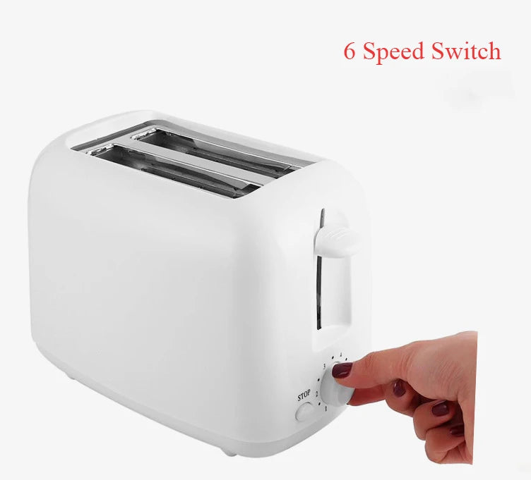 Electric Bread Toaster Automatic Breakfast Baking Machine Sandwiches Grill Oven Portable Household Bread Maker