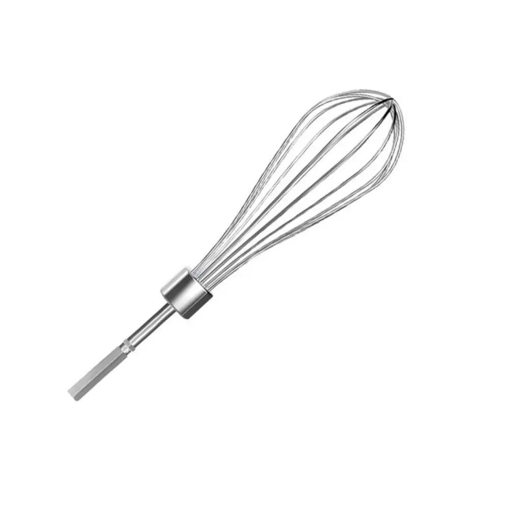Stainless Steel Egg Beater Mixer For Egg Baking Tools Cream Butter Whisk Mixer Suitable For Electric Drill Kitchen Accessories