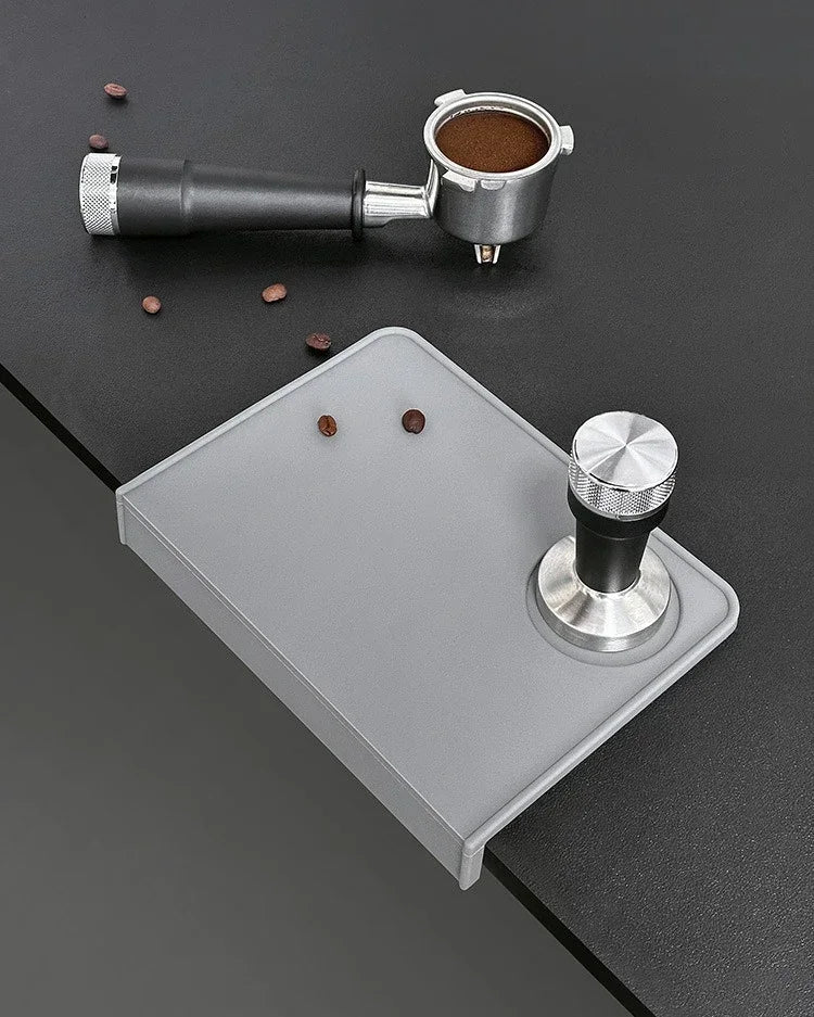 Coffee Tamper Mat Pad Anti Skid Tamper Mat Barista Coffeeware Tamping Tools Barista Espresso Tampering Holder Corner Cushion Pad