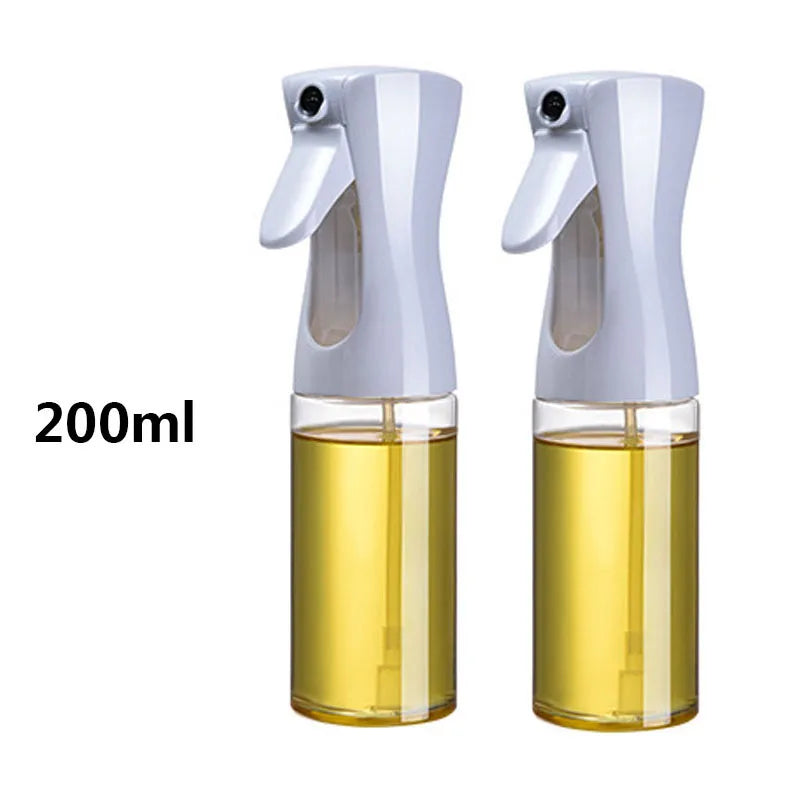 Kitchen Oil Spray Bottle Cooking Olive Oil Sprayer 200/300/500ML Pneumatic Spray Bottle Fitness Barbecue Spray Oil Dispenser