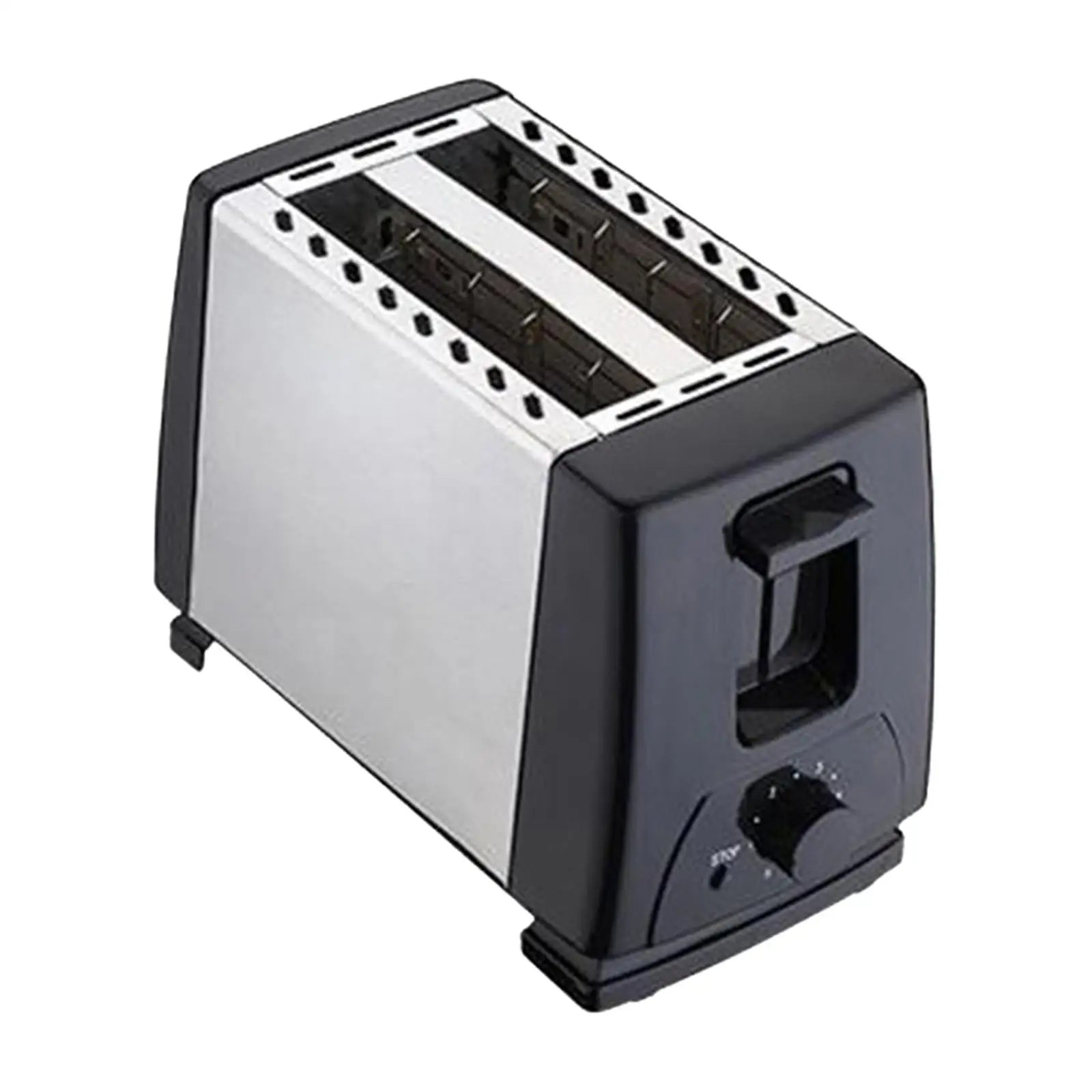 2 Slices Automatic Fast Heating Bread Toaster 750W Stainless Steel Electric Toaster Breakfast Machine for Sandwich Toast