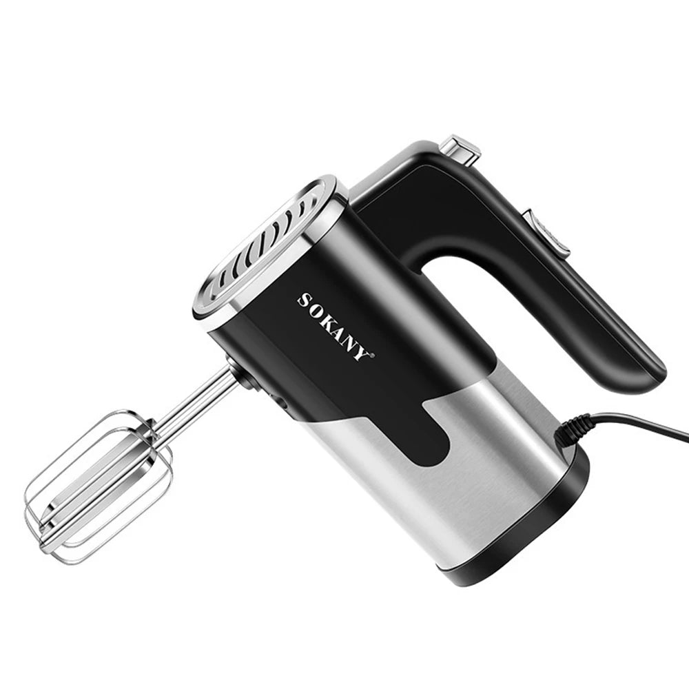800W Electric Food Mixer Double Sticks Egg Beater Knead Dough 5 Speeds Kitchen Blender Cream Jam Pudding Milkshake Hand Mixer