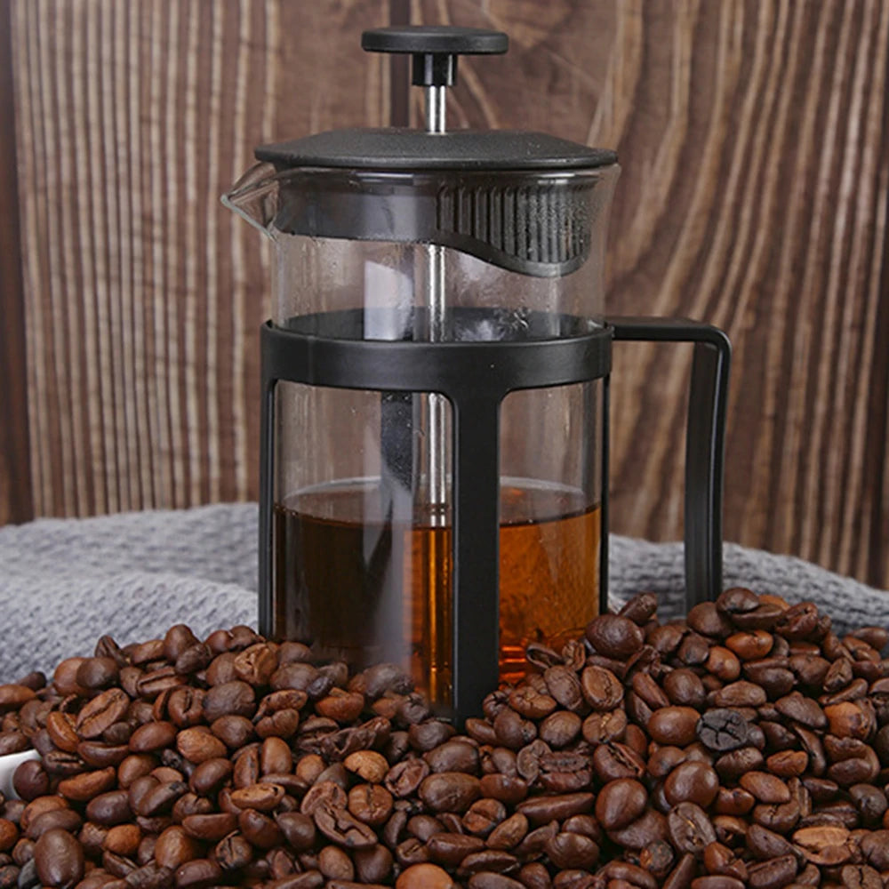 Tea Coffee Brewer Stainless Steel  with Filter Heat-Resistant Anti-Rust Multifunctional with Handle Tea Maker for Making Coffee