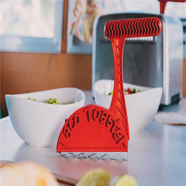 BUYYES Tortilla Toaster Burrito Maker Tool Small Rust-proof Non-stick Easy to Use Convenient Healthy All Standard Toaster Toast